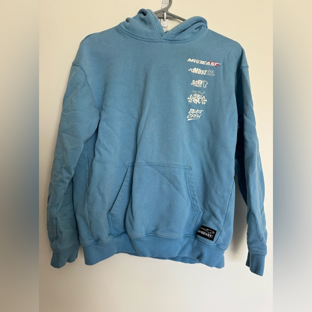 Boys Mr.Beast Hoodie-Size 14
